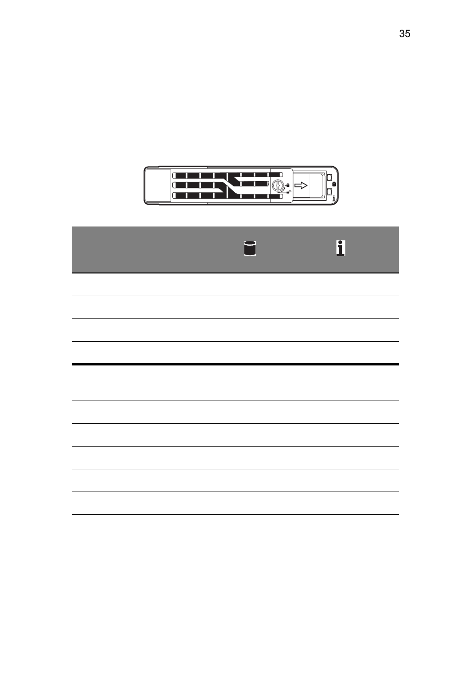 Determining drive status | Acer AR360 F1 User Manual | Page 51 / 188