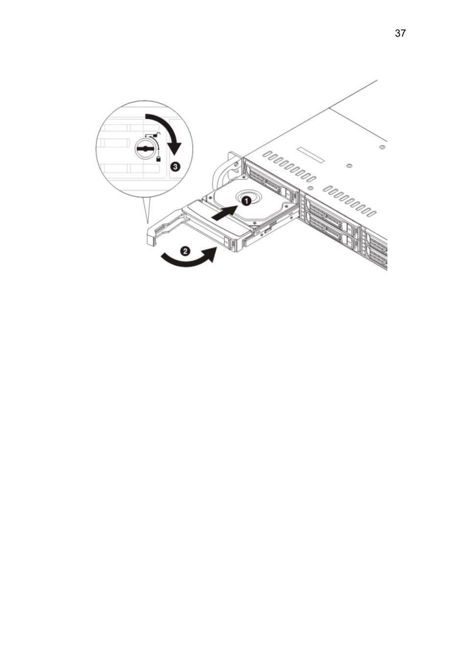 Removing and installing an optical drive, Removing the 2.5” carrier cage, Removing an optical drive | Acer AR360 F1 User Manual | Page 53 / 188