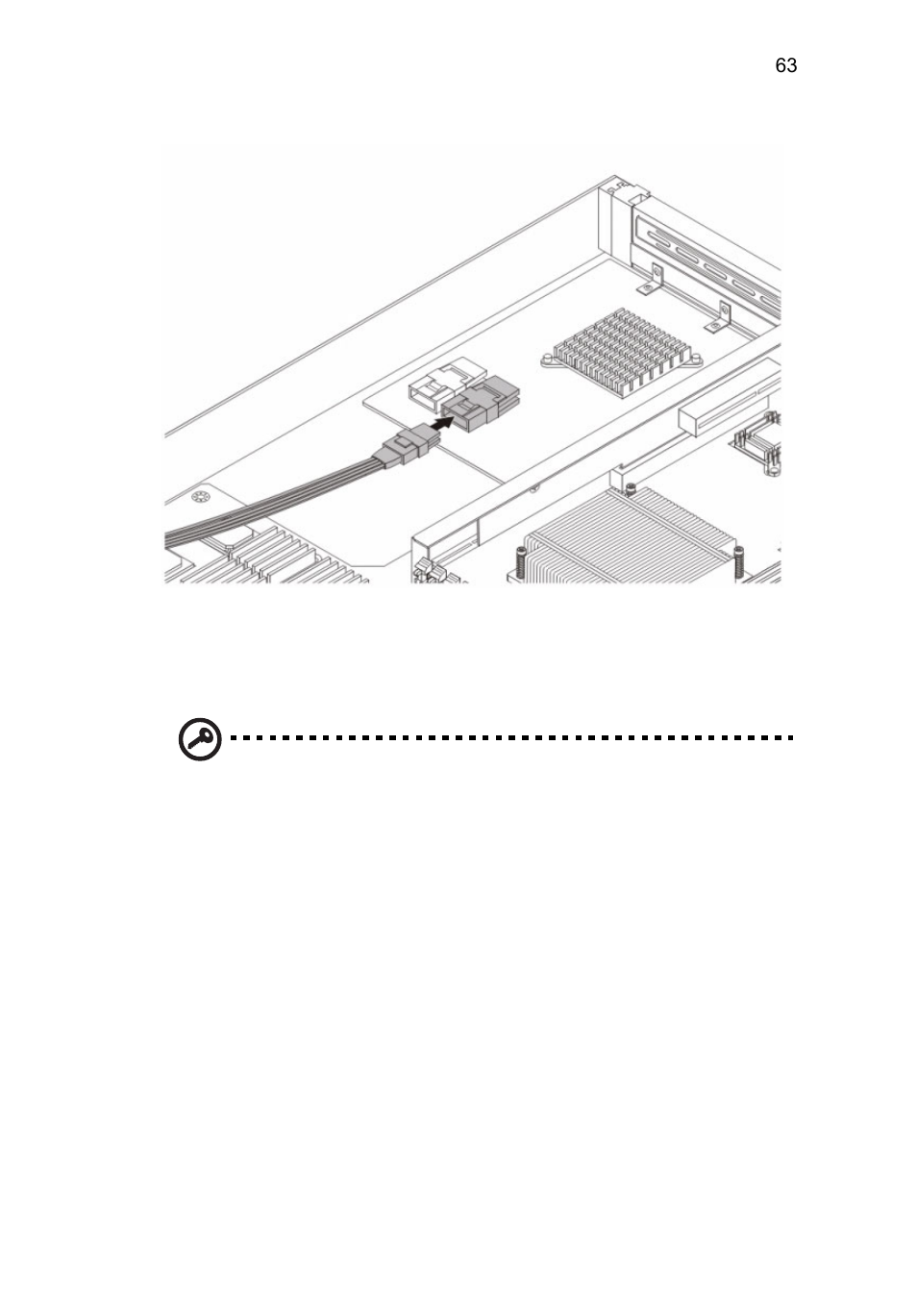 Installing the right riser card | Acer AR360 F1 User Manual | Page 79 / 188