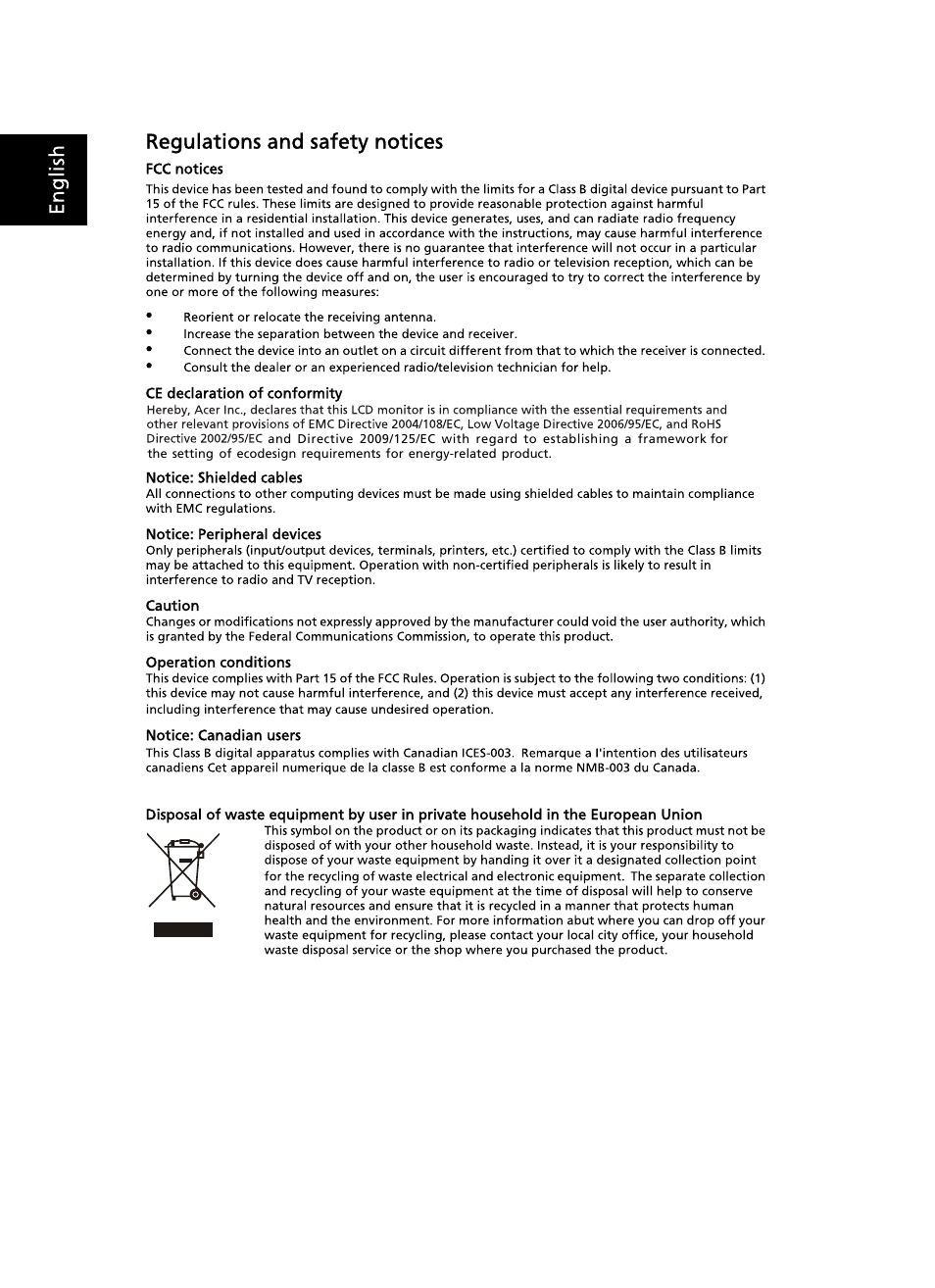 Acer V223PWL User Manual | Page 2 / 2