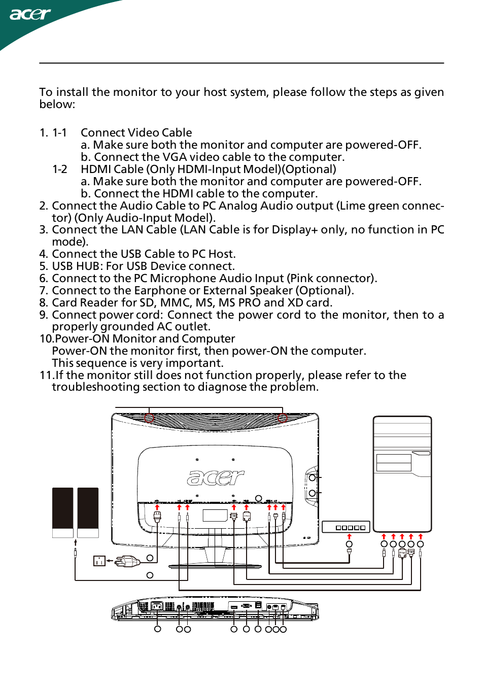 Installation, En-11 | Acer D241H User Manual | Page 12 / 43