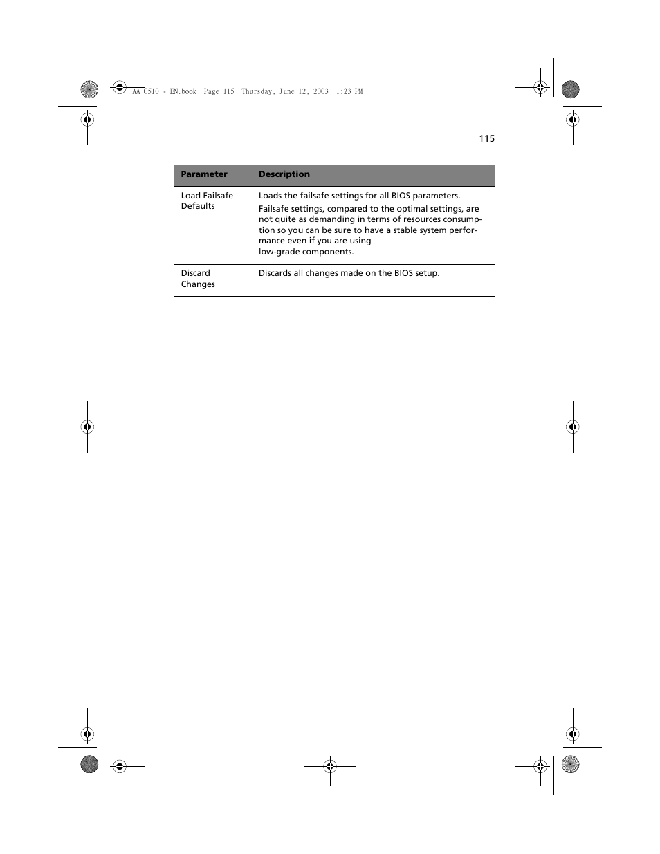 Acer Altos G510 User Manual | Page 127 / 158