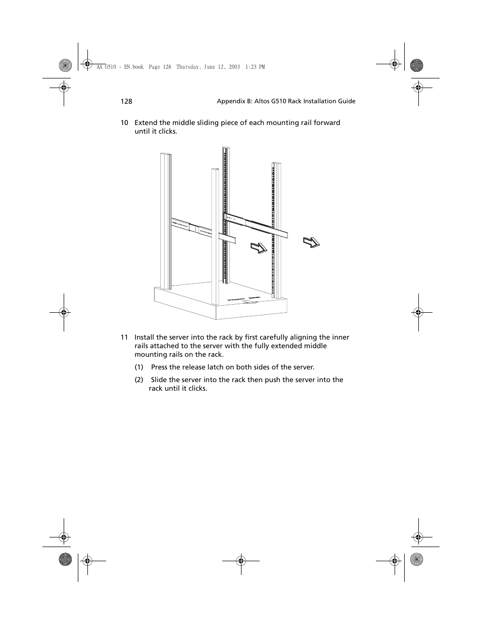 Acer Altos G510 User Manual | Page 144 / 158