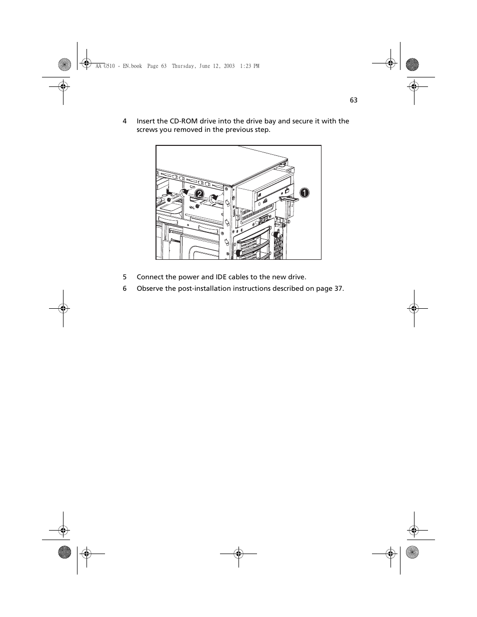 Acer Altos G510 User Manual | Page 75 / 158