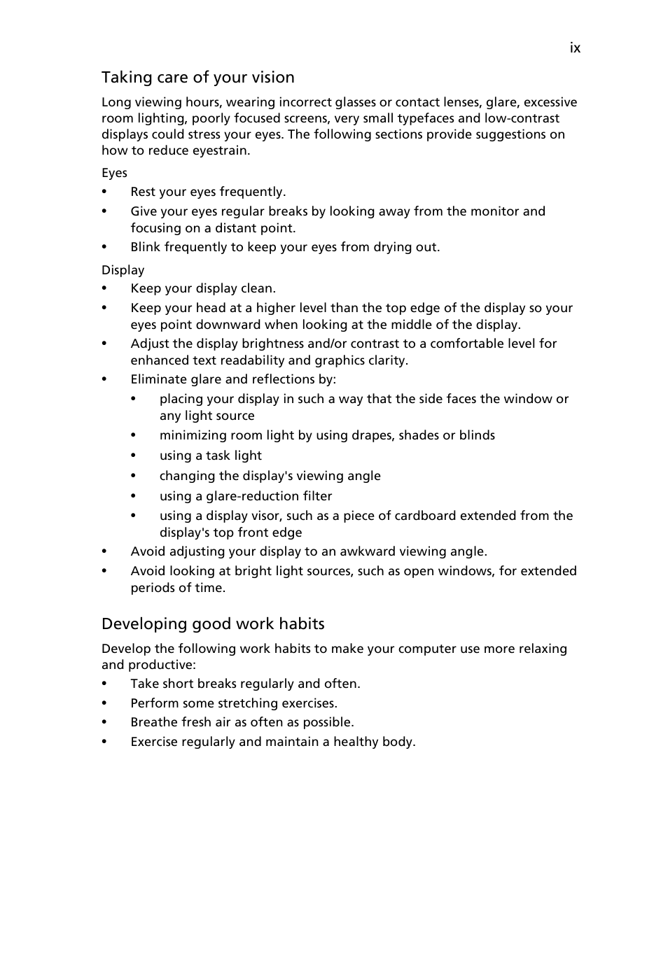Acer B193 User Manual | Page 9 / 28