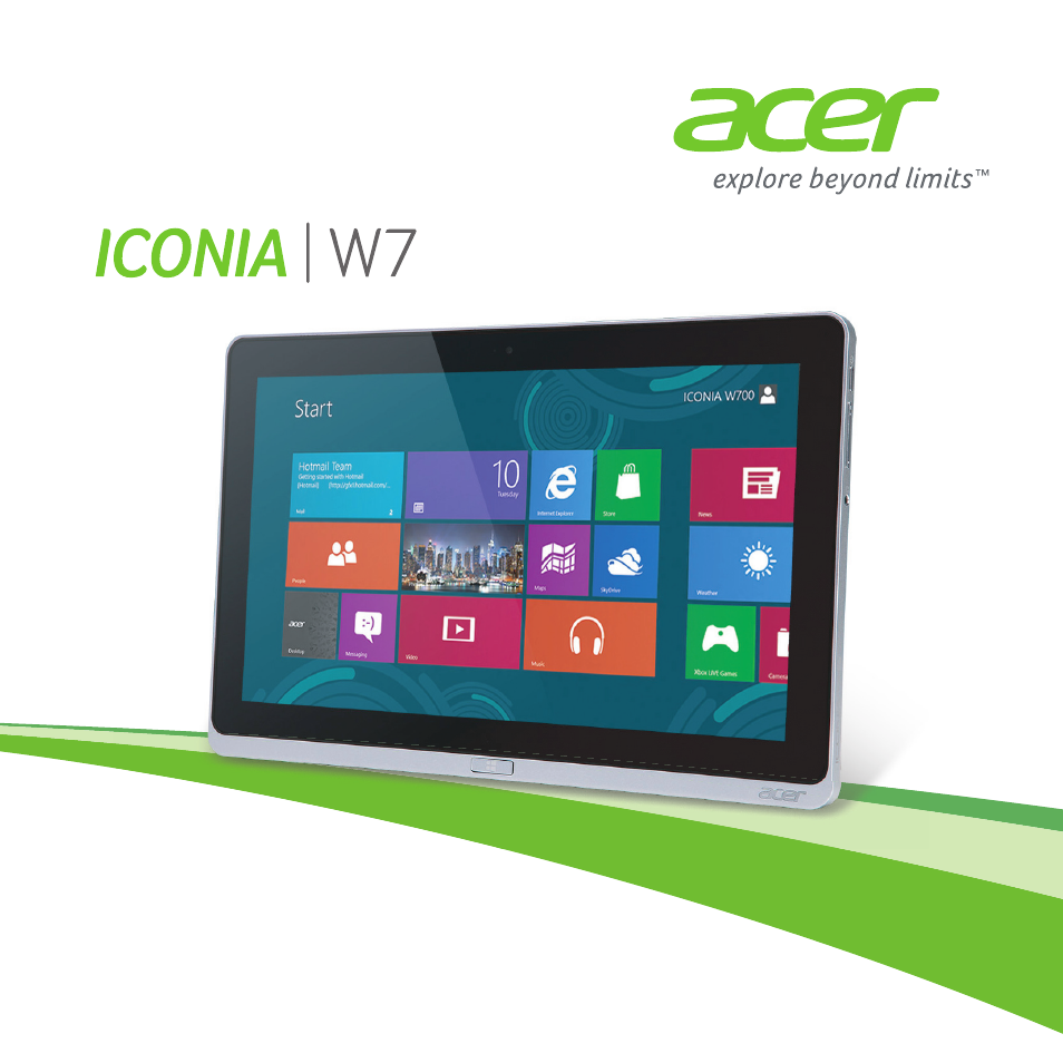 Acer W701P User Manual | 100 pages