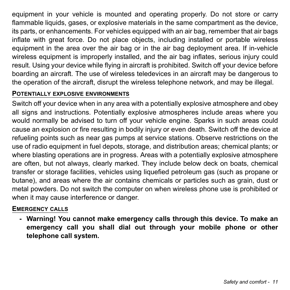 Acer W701P User Manual | Page 11 / 100