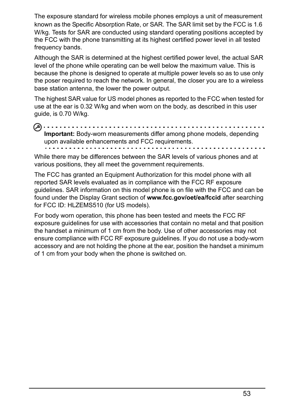 Acer Z160 User Manual | Page 53 / 55