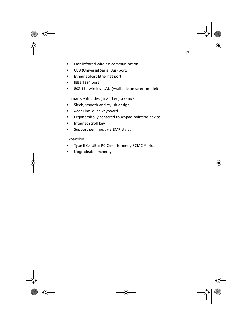 Acer TravelMate C100 User Manual | Page 27 / 102