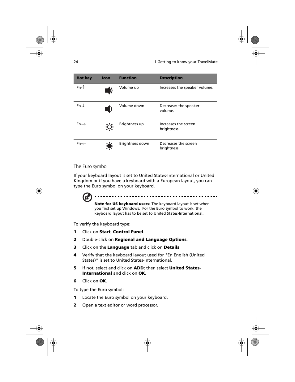 Acer TravelMate C100 User Manual | Page 34 / 102