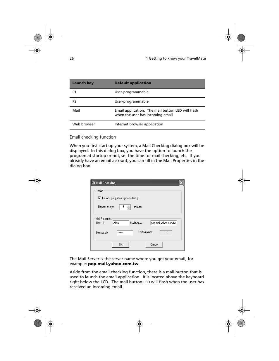 Acer TravelMate C100 User Manual | Page 36 / 102