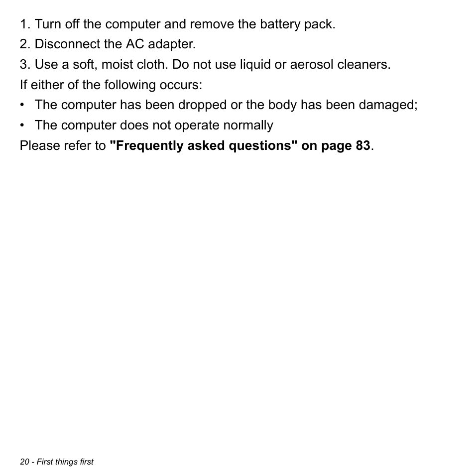 Acer Aspire E1-470PG User Manual | Page 20 / 103