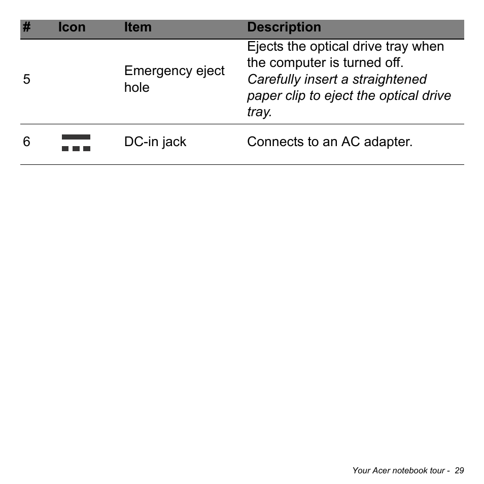 Acer Aspire E1-470PG User Manual | Page 29 / 103