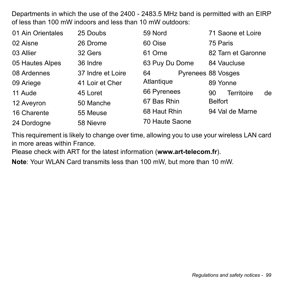 Acer Aspire E1-470PG User Manual | Page 99 / 103