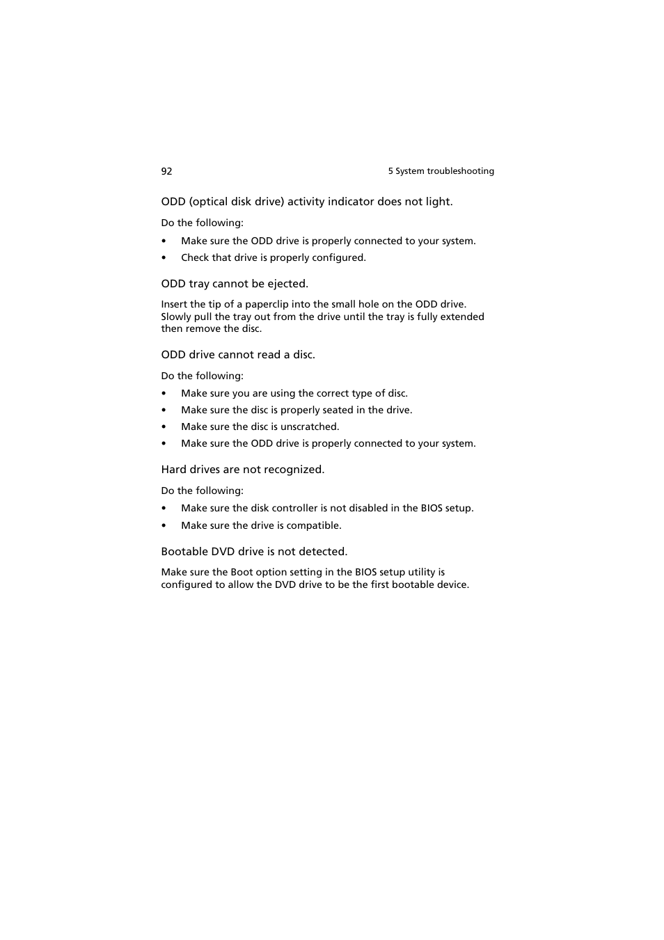 Acer AR160 F1 User Manual | Page 108 / 162