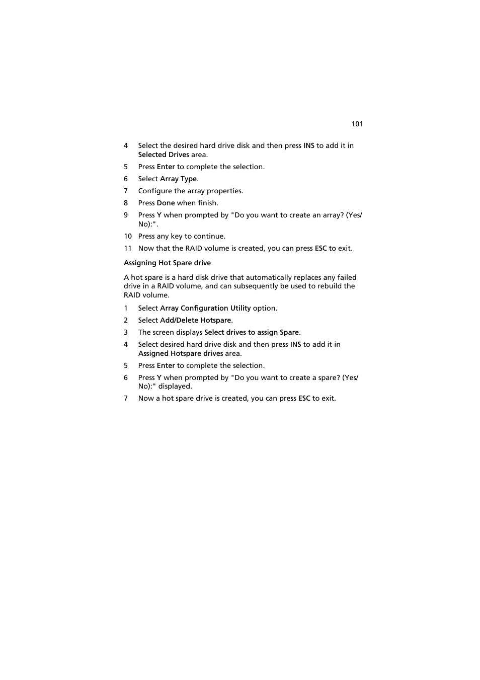 Acer AR160 F1 User Manual | Page 117 / 162