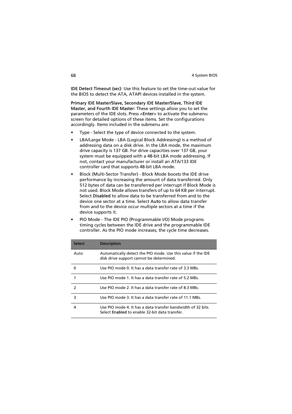 Acer AR160 F1 User Manual | Page 84 / 162