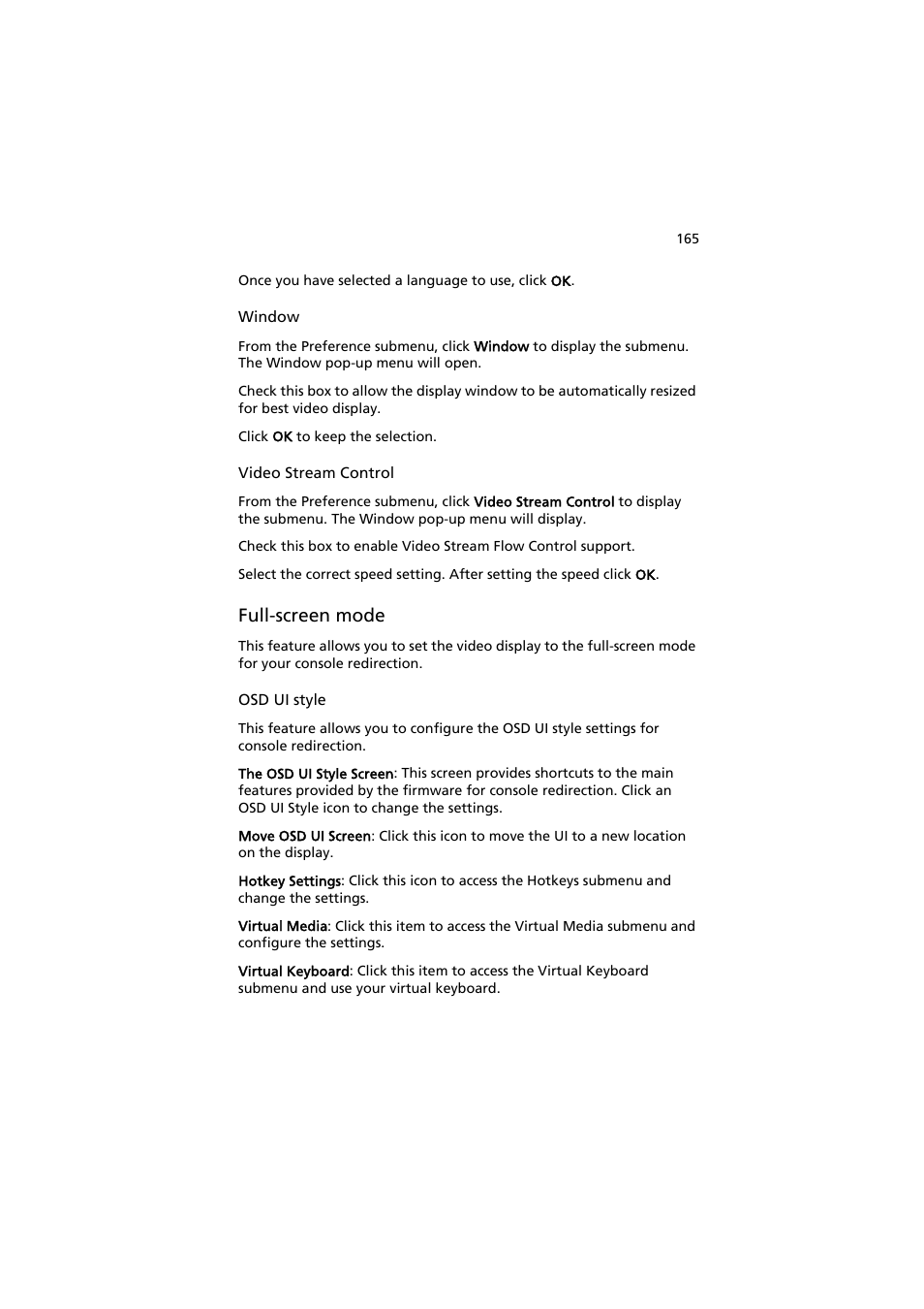 Full-screen mode | Acer AT350 F1 User Manual | Page 177 / 184