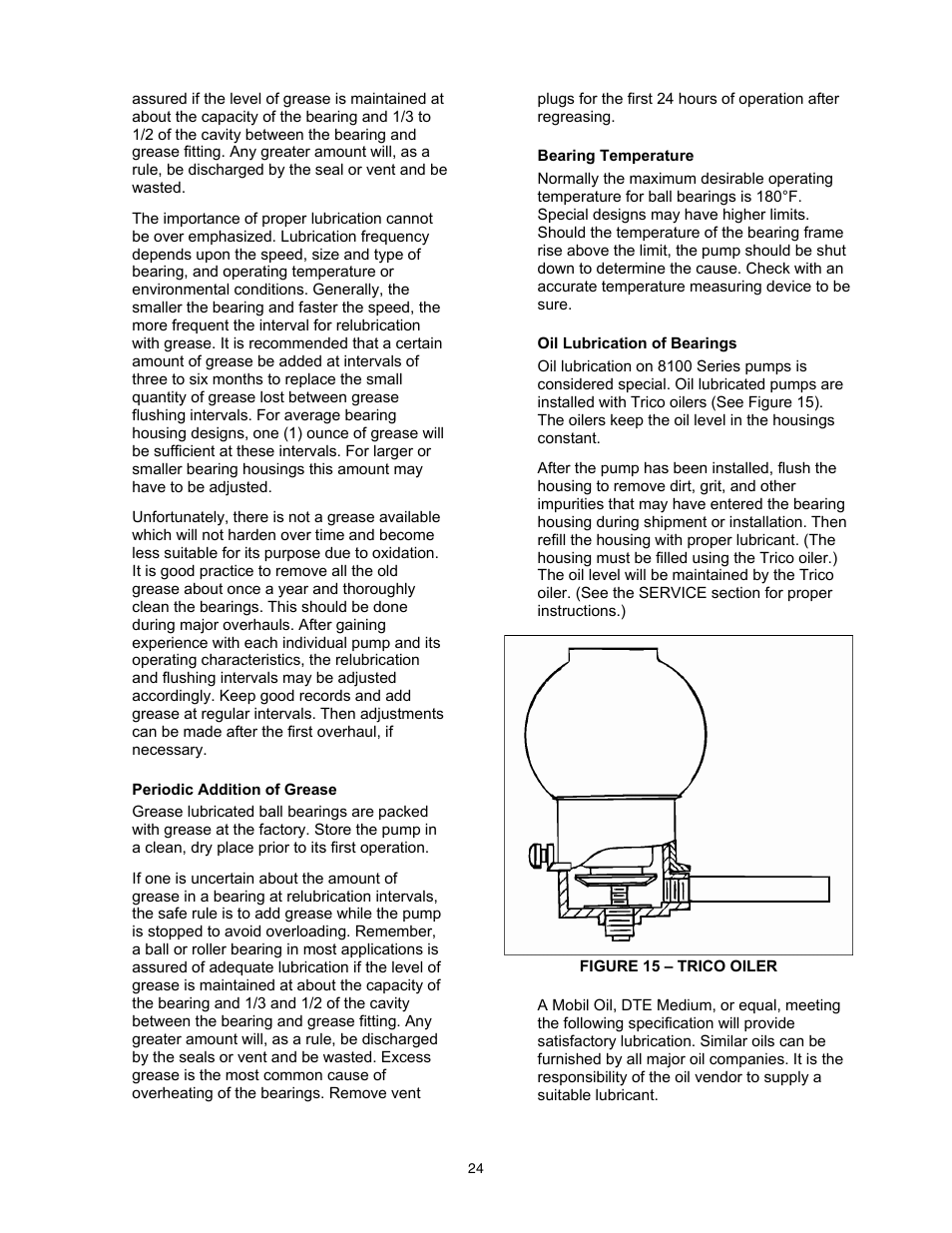 Xylem 8100 Series Centrifugal Pumps AC2515 REV.C User Manual | Page 24 / 63