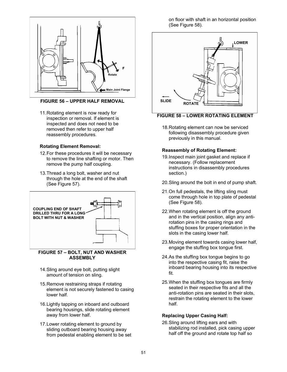 Xylem 8100 Series Centrifugal Pumps AC2515 REV.C User Manual | Page 51 / 63