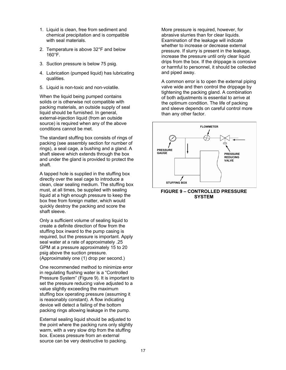 Xylem 8200 Series Base Mounted Centrifugal Fire Pumps AC2675 REV.C User Manual | Page 17 / 38