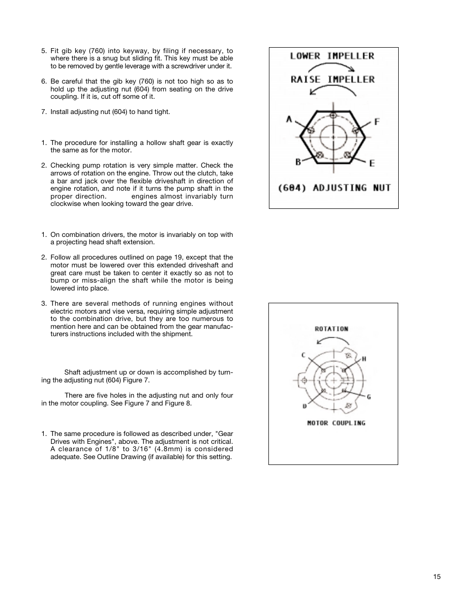 Xylem A-C Fire Pump – Vertical Turbine Fire Pump AC8499 User Manual | Page 15 / 28