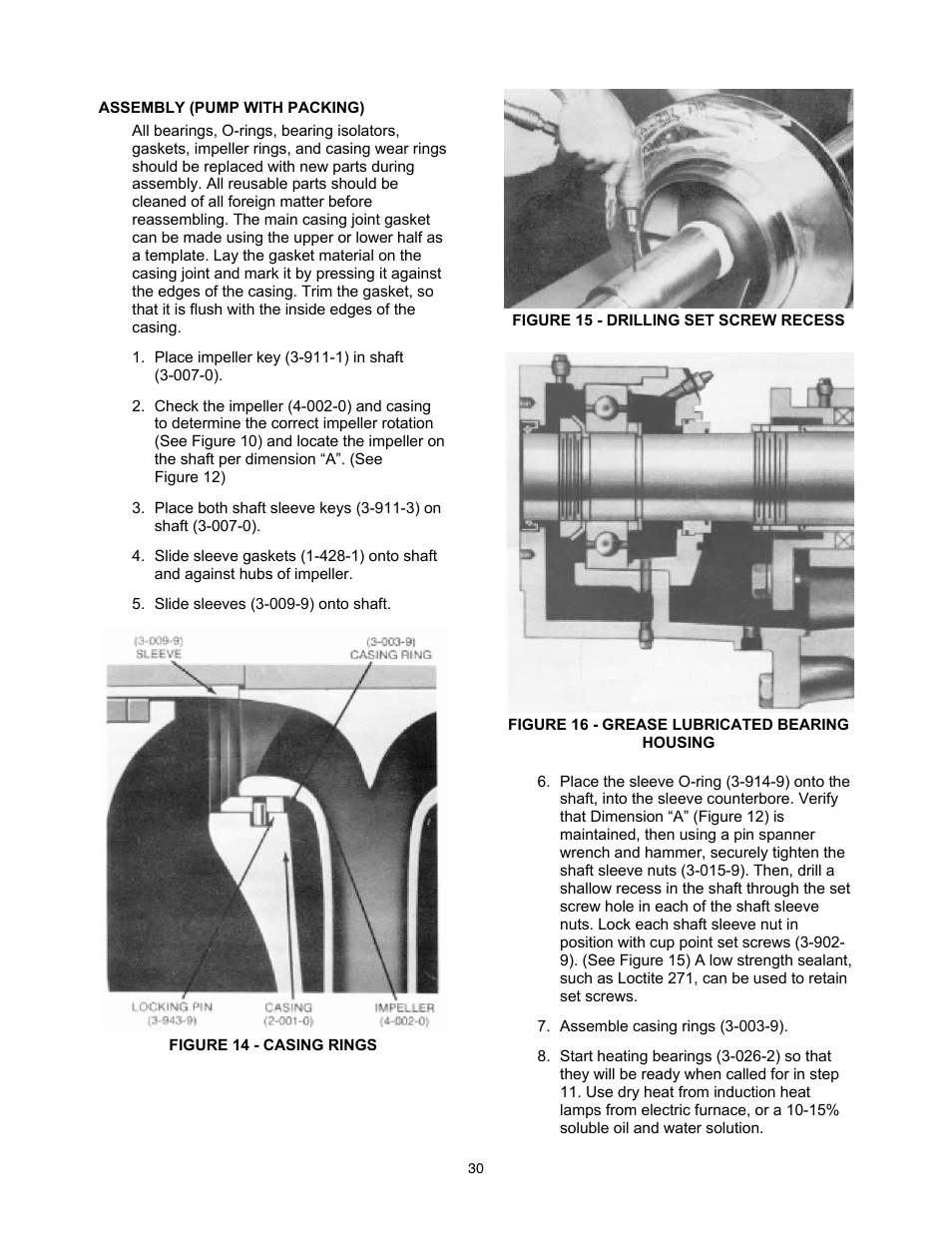 Xylem 9100 Series Base Mounted Centrifugal Fire Pumps AC8585 REV.C User Manual | Page 30 / 37