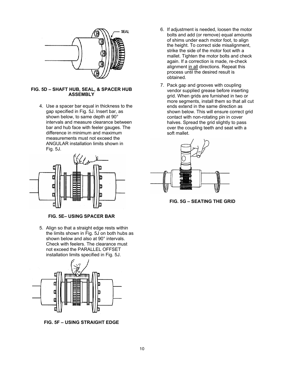 Xylem 2000 Series Frame Mounted Pumps AC8652 REV.C User Manual | Page 10 / 20