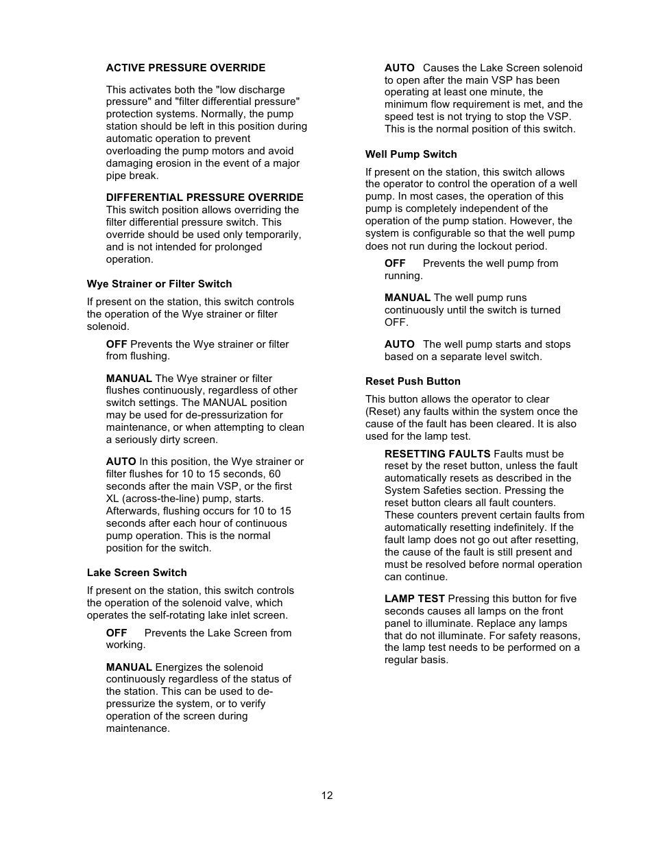 Xylem 19 001 200 R2 SILENT STORM VFD Pumping System User Manual | Page 14 / 38