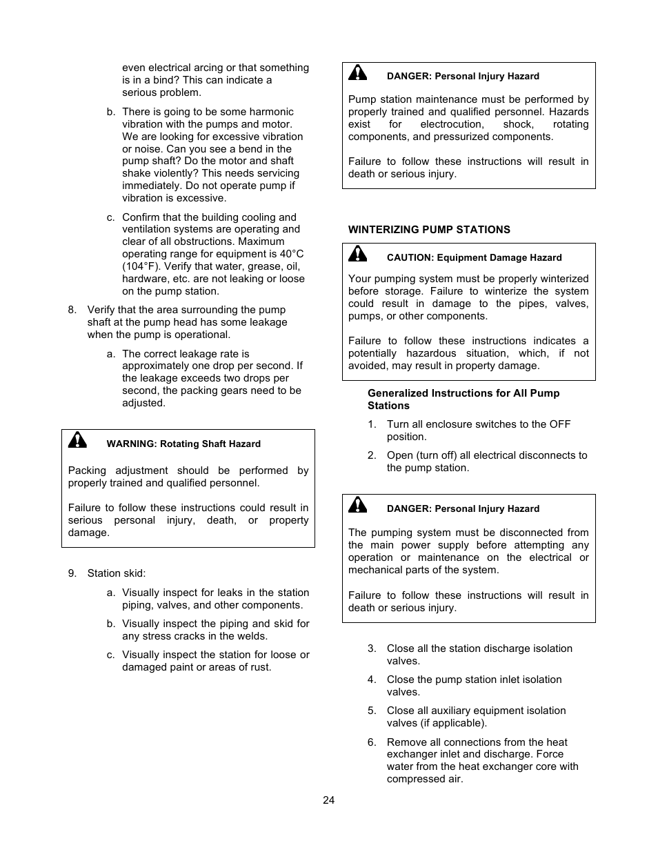 Xylem 19 001 200 R2 SILENT STORM VFD Pumping System User Manual | Page 26 / 38