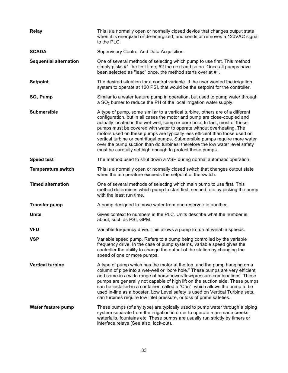 Xylem 19 001 200 R2 SILENT STORM VFD Pumping System User Manual | Page 35 / 38