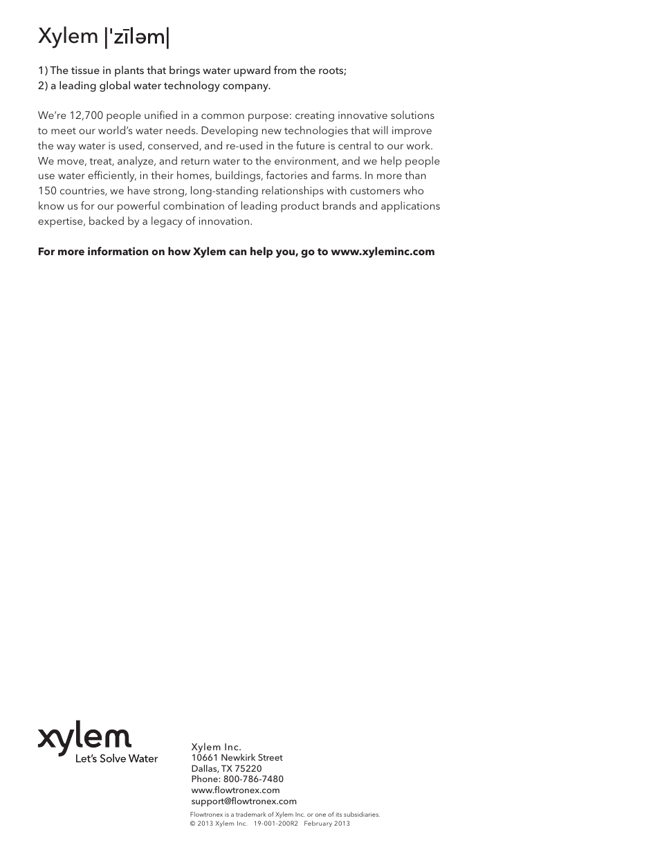 Xylem | Xylem 19 001 200 R2 SILENT STORM VFD Pumping System User Manual | Page 38 / 38