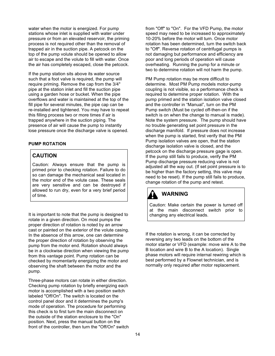 Xylem 19 001 251 R3 Floboy VFD Pumping System User Manual | Page 18 / 40