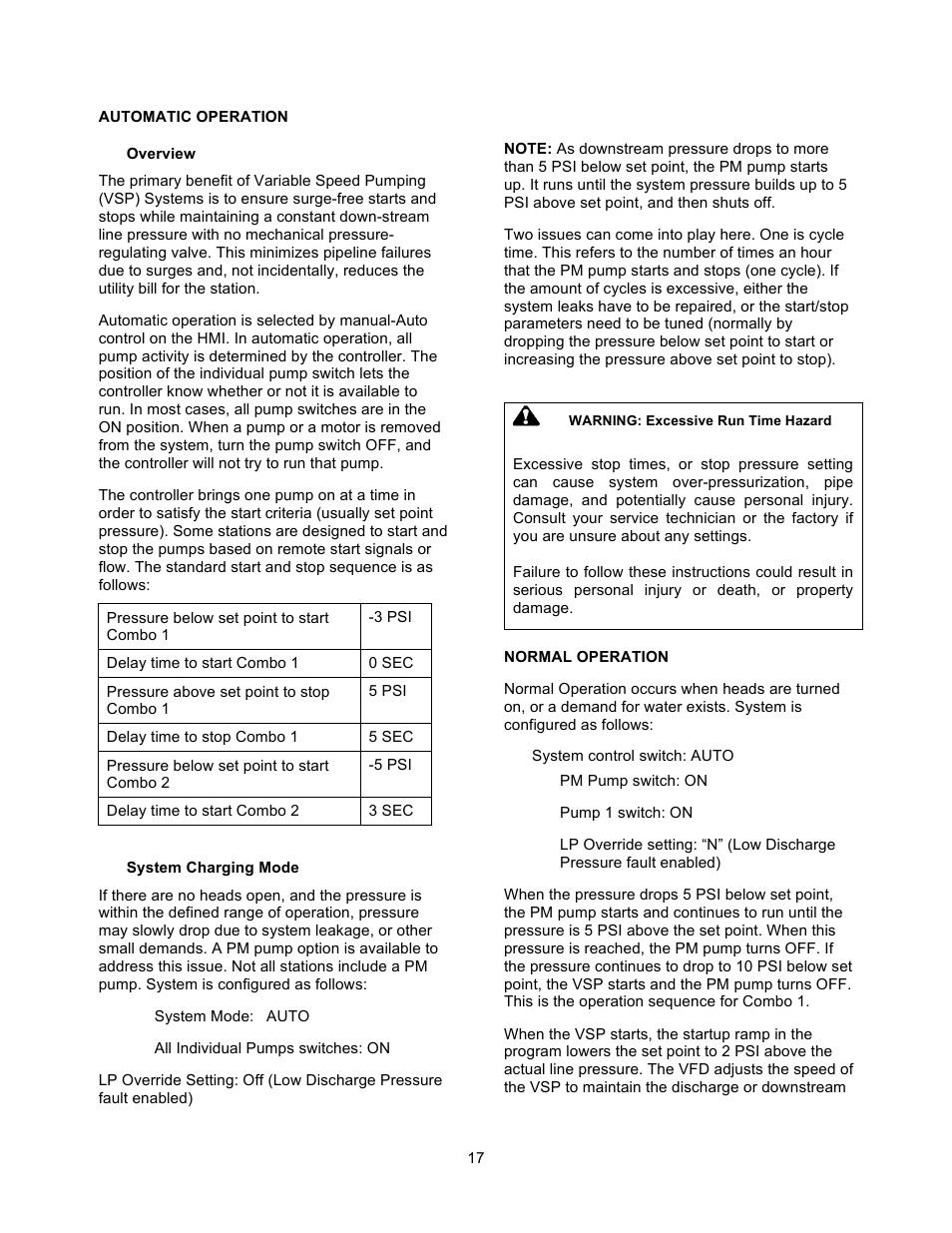 Xylem 19 001 251 R3 Floboy VFD Pumping System User Manual | Page 21 / 40