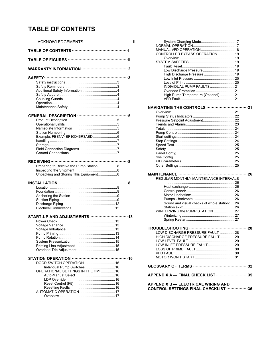 Xylem 19 001 251 R3 Floboy VFD Pumping System User Manual | Page 3 / 40