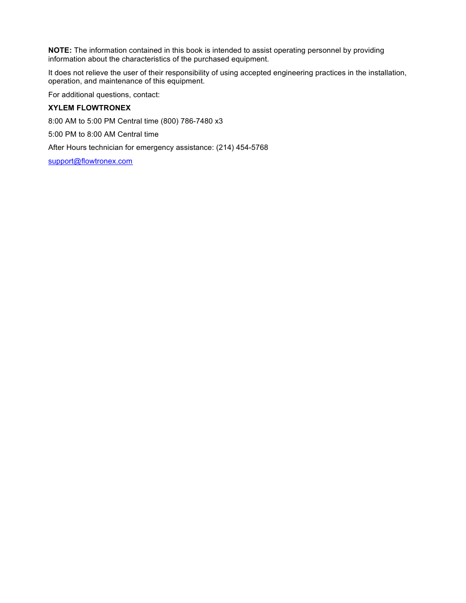 Xylem 19 001 251 R3 Floboy VFD Pumping System User Manual | Page 5 / 40