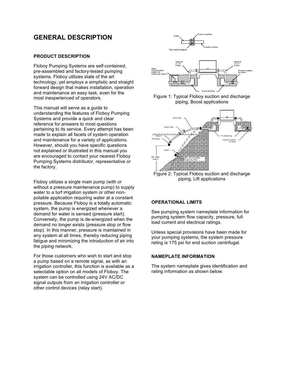 General description | Xylem 19 001 251 R3 Floboy VFD Pumping System User Manual | Page 9 / 40