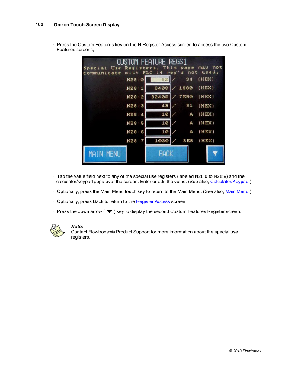 Xylem 19 001 300 R2 Silent Storm VFD Pumping System OMRON Touch Screen Display Manual User Manual | Page 106 / 162