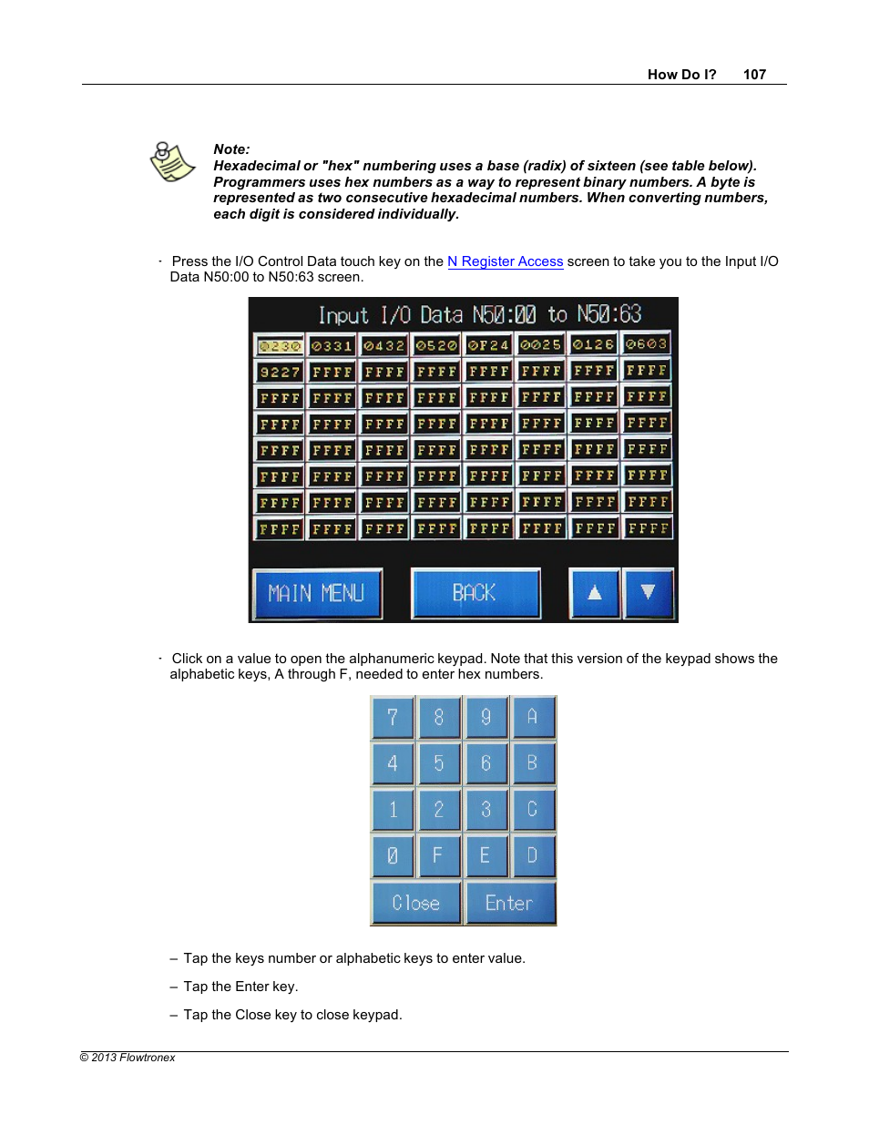 Xylem 19 001 300 R2 Silent Storm VFD Pumping System OMRON Touch Screen Display Manual User Manual | Page 111 / 162