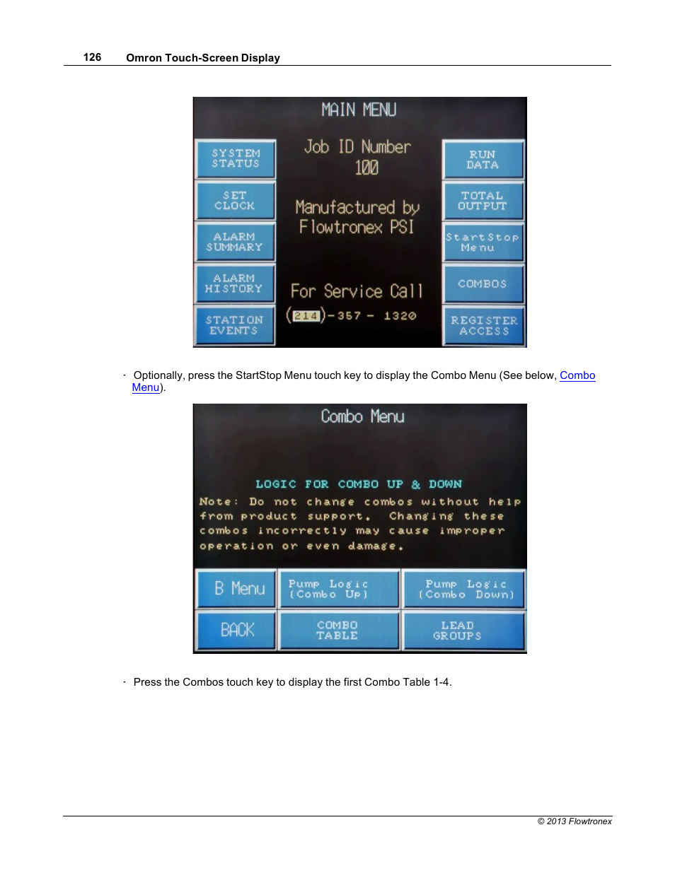 Xylem 19 001 300 R2 Silent Storm VFD Pumping System OMRON Touch Screen Display Manual User Manual | Page 130 / 162