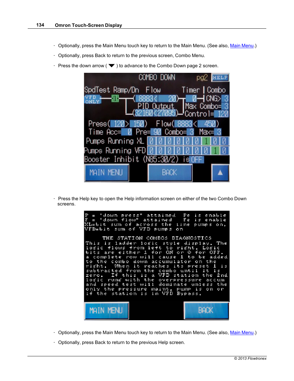 Xylem 19 001 300 R2 Silent Storm VFD Pumping System OMRON Touch Screen Display Manual User Manual | Page 138 / 162