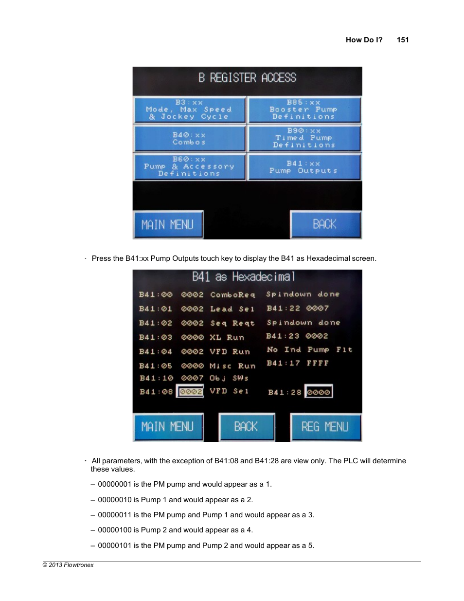 Xylem 19 001 300 R2 Silent Storm VFD Pumping System OMRON Touch Screen Display Manual User Manual | Page 155 / 162