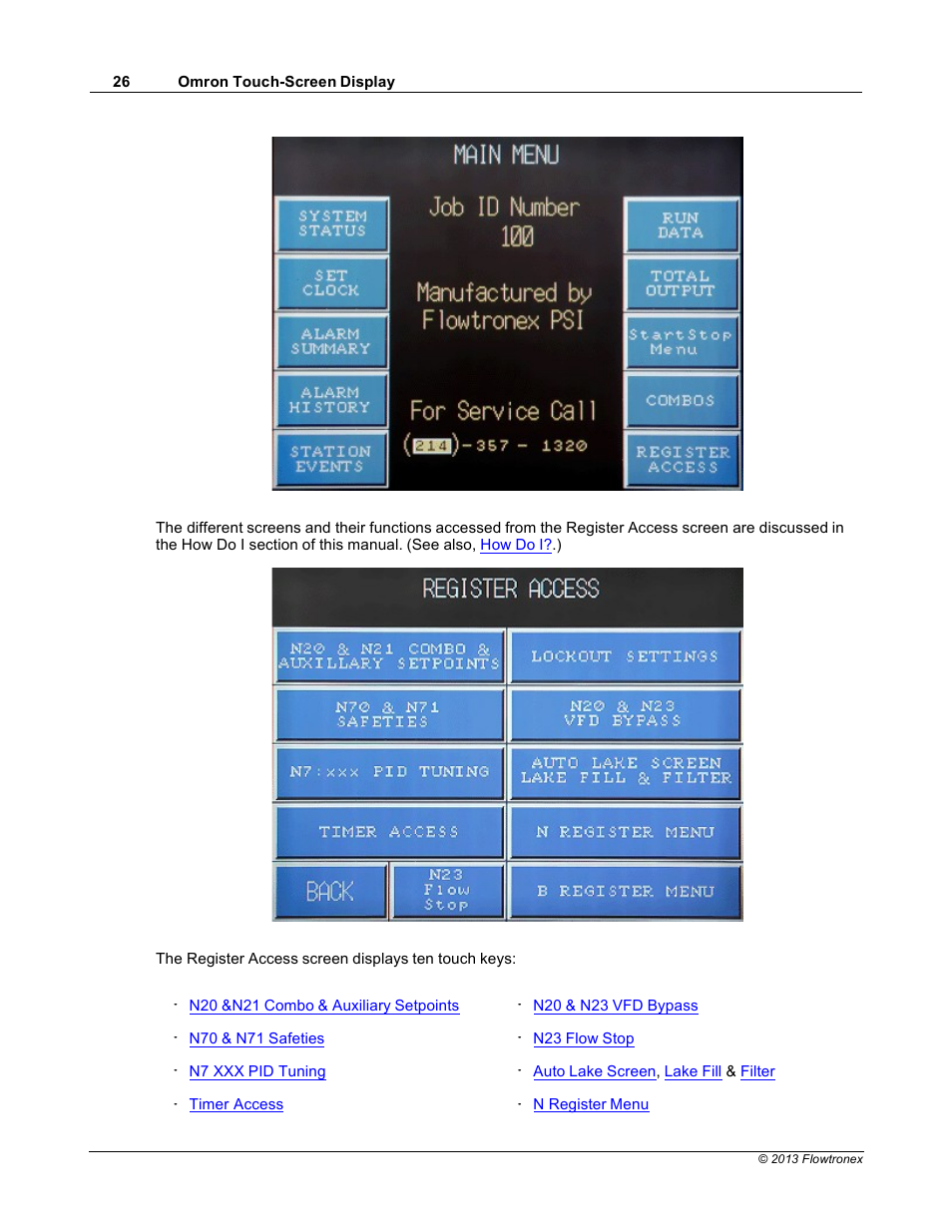 Xylem 19 001 300 R2 Silent Storm VFD Pumping System OMRON Touch Screen Display Manual User Manual | Page 30 / 162