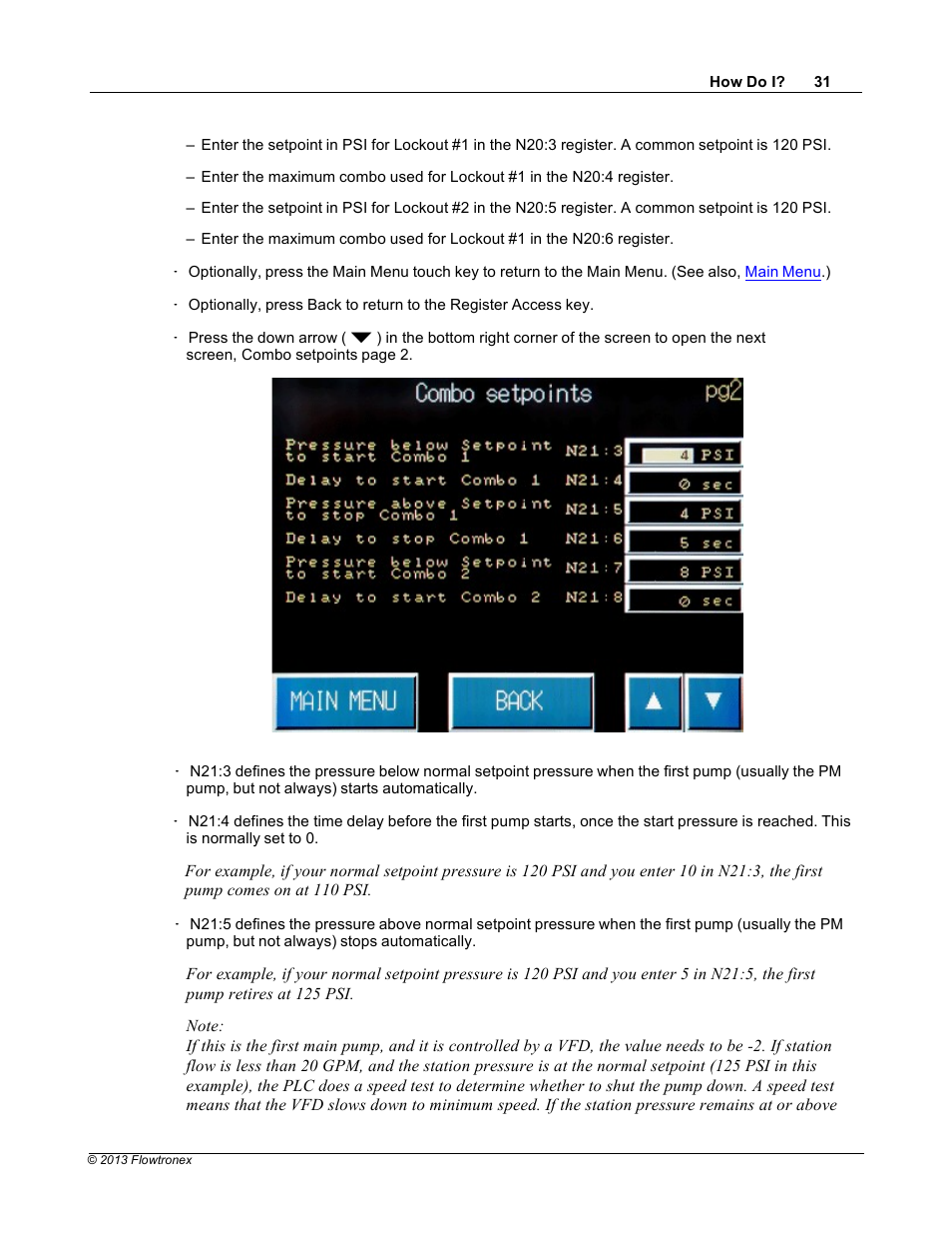 Xylem 19 001 300 R2 Silent Storm VFD Pumping System OMRON Touch Screen Display Manual User Manual | Page 35 / 162
