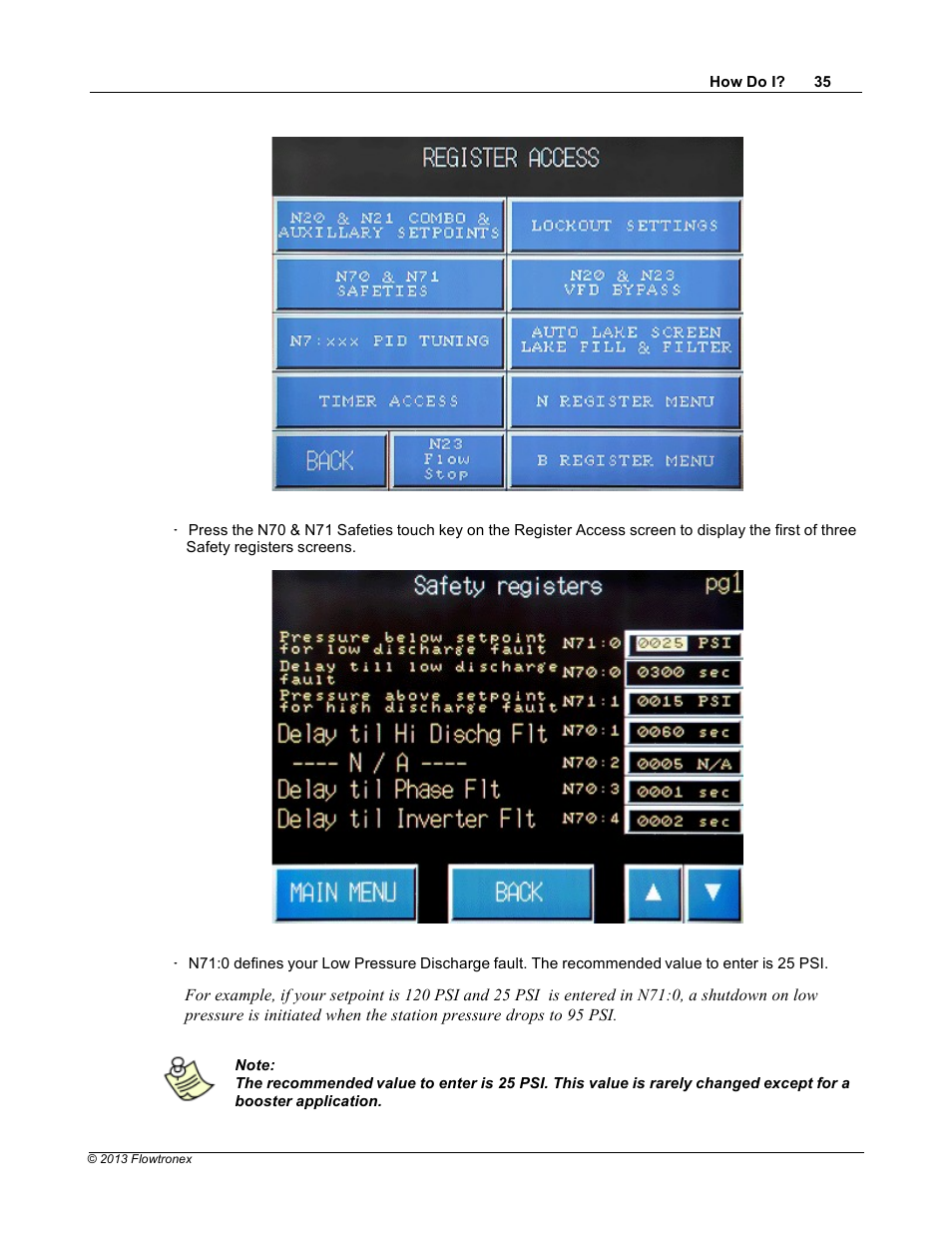 Xylem 19 001 300 R2 Silent Storm VFD Pumping System OMRON Touch Screen Display Manual User Manual | Page 39 / 162