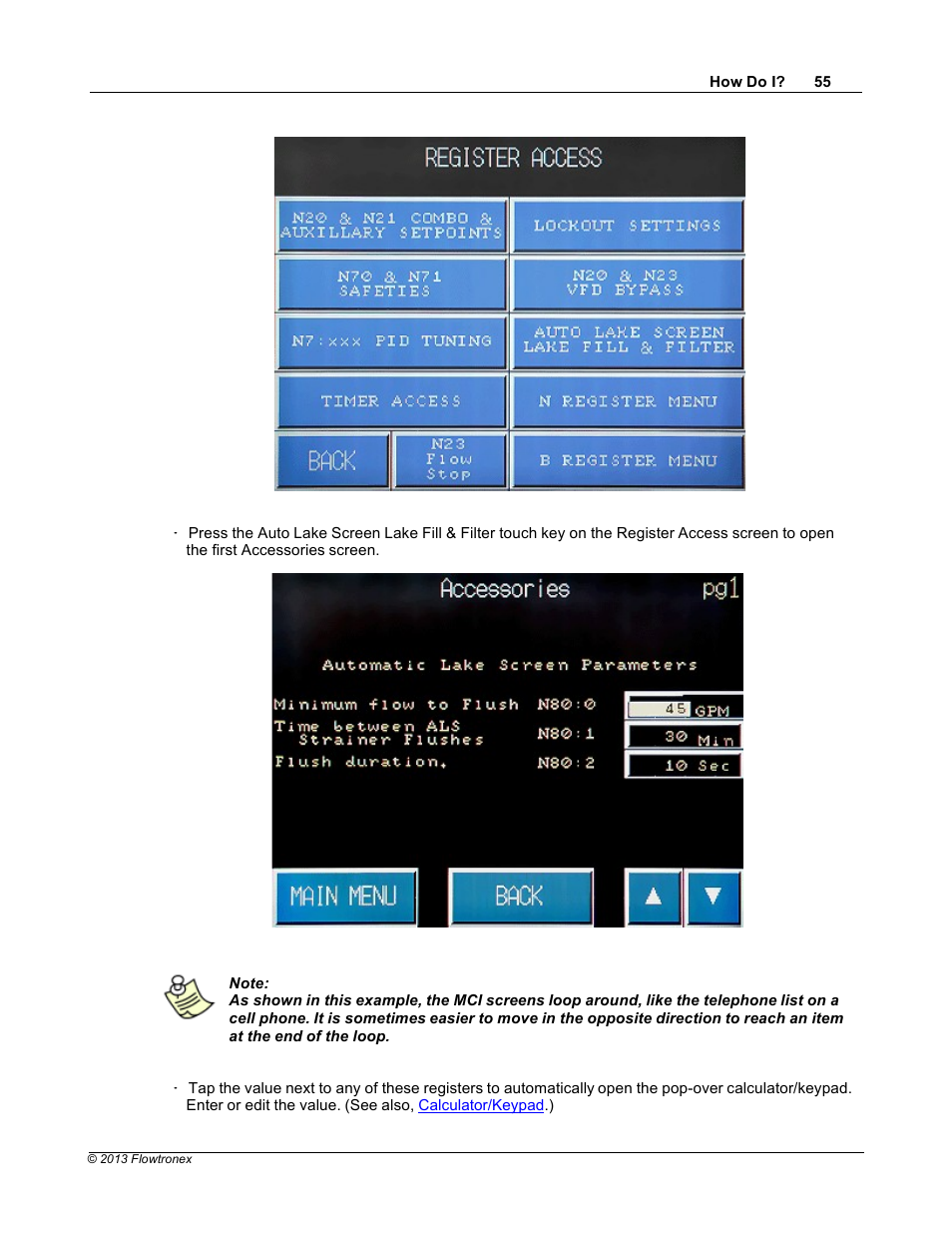 Xylem 19 001 300 R2 Silent Storm VFD Pumping System OMRON Touch Screen Display Manual User Manual | Page 59 / 162