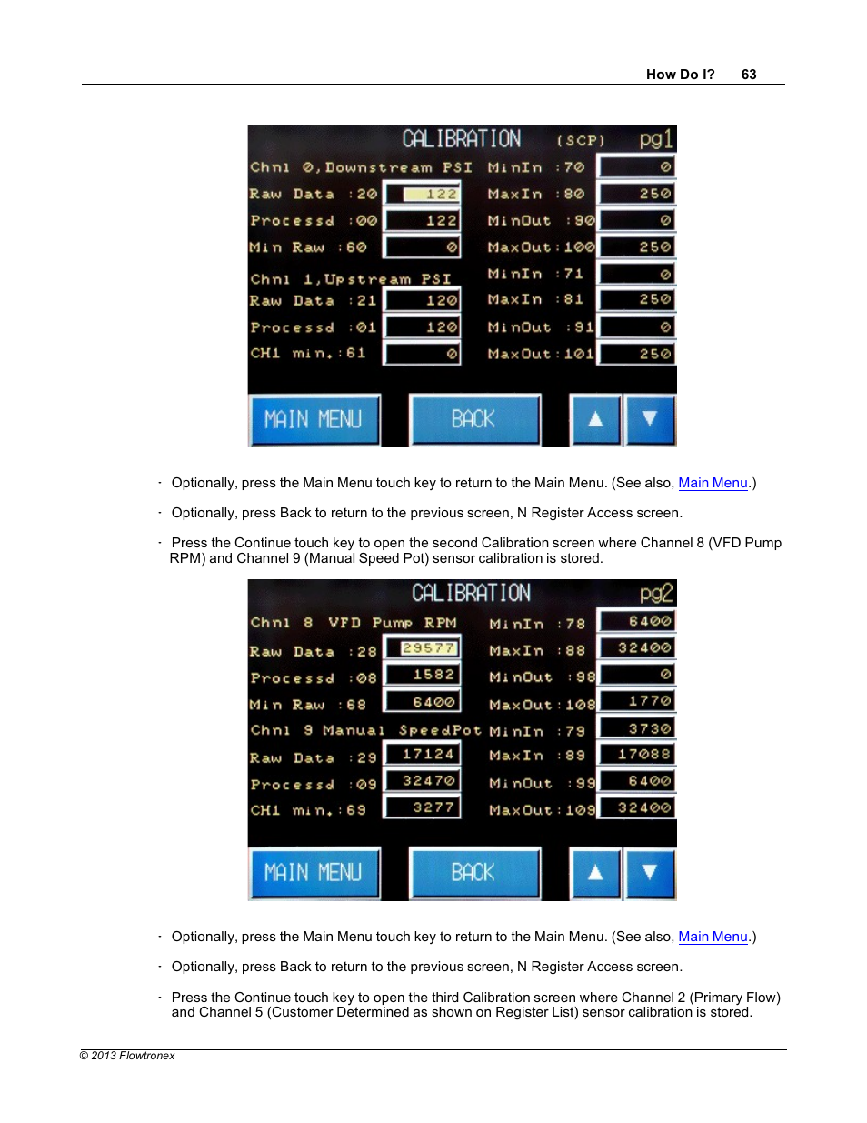 Xylem 19 001 300 R2 Silent Storm VFD Pumping System OMRON Touch Screen Display Manual User Manual | Page 67 / 162