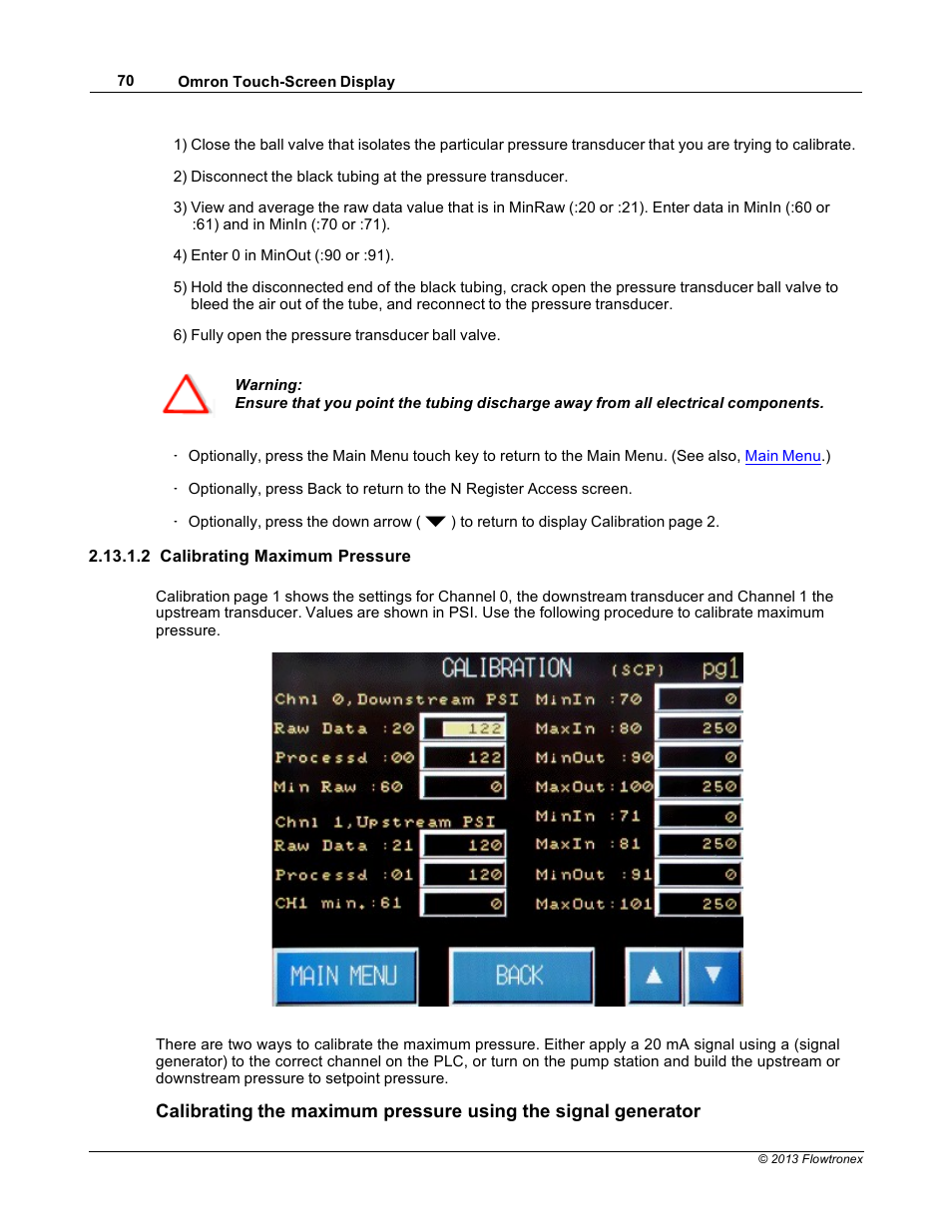Xylem 19 001 300 R2 Silent Storm VFD Pumping System OMRON Touch Screen Display Manual User Manual | Page 74 / 162