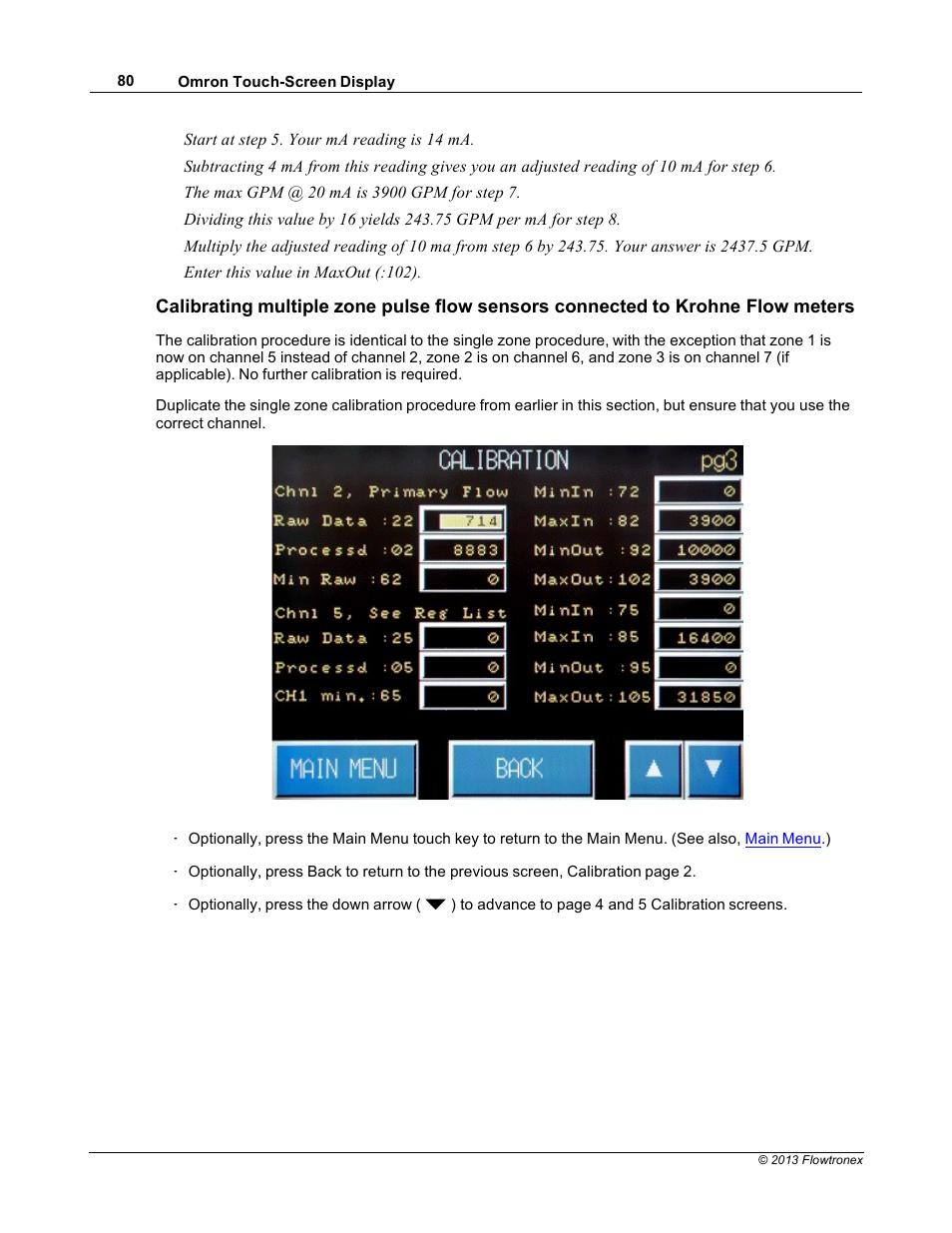 Xylem 19 001 300 R2 Silent Storm VFD Pumping System OMRON Touch Screen Display Manual User Manual | Page 84 / 162