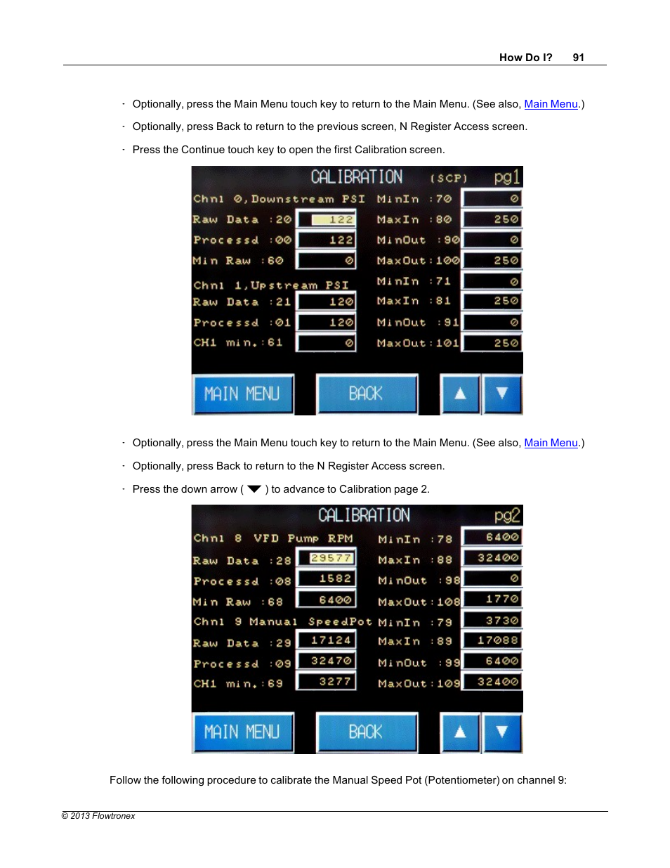 Xylem 19 001 300 R2 Silent Storm VFD Pumping System OMRON Touch Screen Display Manual User Manual | Page 95 / 162